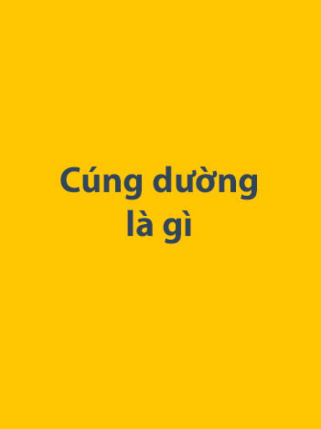 Cúng dường là gì