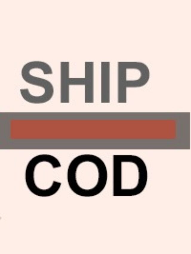Ship cod là gì